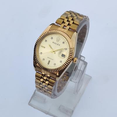 Men's Stainless Steel Quartz Watch - 1 Pcs with Watch Box